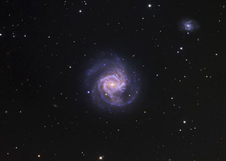 Spiral Galaxy in Virgo by Robert Gendler/Stocktrek Images art print