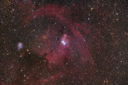 The Cone Nebula region in Monoceros by Robert Gendler/Stocktrek Images art print