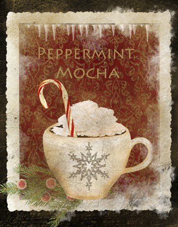 Peppermint Mocha by Beth Albert art print