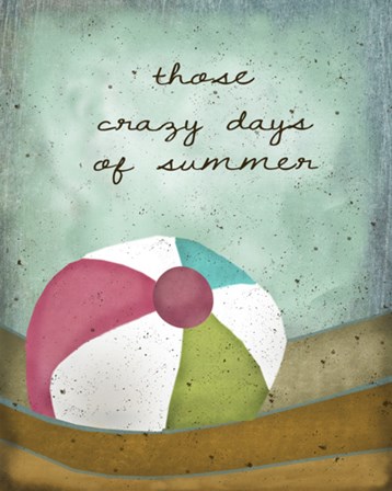 Crazy Days of Summer by Beth Albert art print