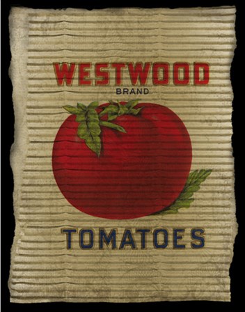 Vintage Tomatoes by Beth Albert art print
