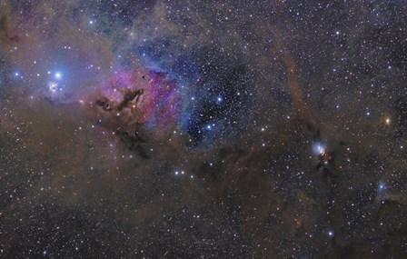 Nebulosity in the Taurus Constellation by John Davis/Stocktrek Images art print
