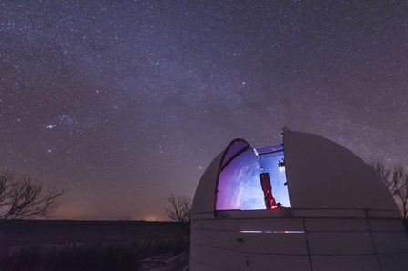 Domed Observatory, Crowell, Texas by John Davis/Stocktrek Images art print