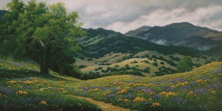 Spring in Carmel Valley by Charles White art print