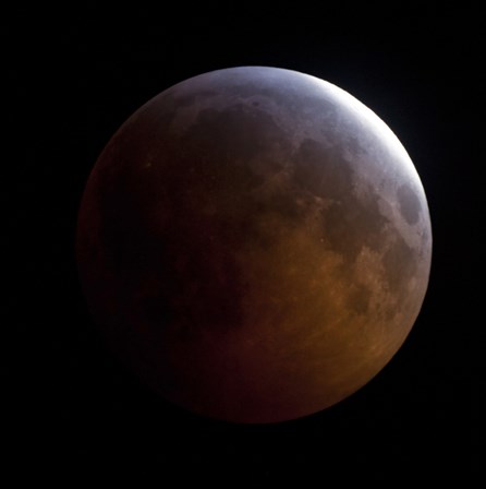 Lunar Eclipse (square) by Phillip Jones/Stocktrek Images art print