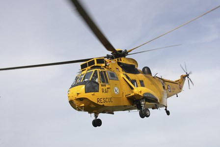 A Westland WS-61 Sea King helicopter of the Royal Air Force by Ofer Zidon/Stocktrek Images art print