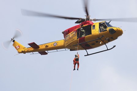 CH-146 Griffon of the Canadian Forces by Timm Ziegenthaler/Stocktrek Images art print
