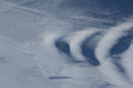 Wave clouds Near Ile Aux Cochons by Stocktrek Images art print