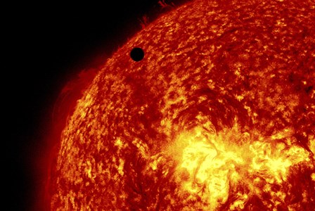 2012 Transit of Venus and the Sun by Stocktrek Images art print