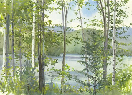 Summer Lake IV by Elissa Gore art print