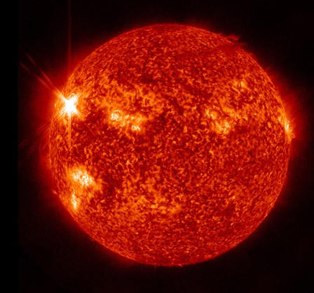 Solar activity on the Sun by Stocktrek Images art print