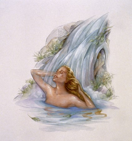 Mermaid 4 by Susan Edison art print