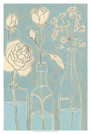 Apothecary Flowers I by Grace Popp art print