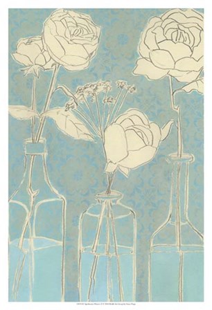 Apothecary Flowers II by Grace Popp art print