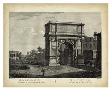 Arco di Tito by Pietro Parboni art print
