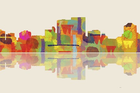 Darwin NT Skyline 2 by Marlene Watson art print