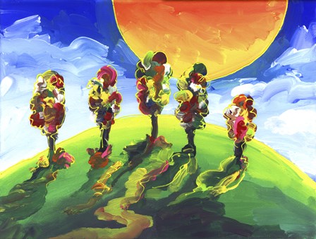 Sun Hill by Howie Green art print