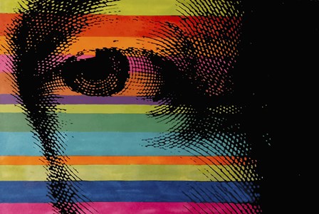 George's Eye by Howie Green art print