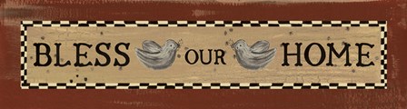 Bless Our Home by Erin Clark art print