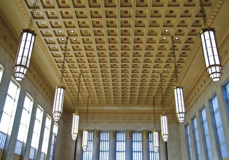 Train Station Detail by Erin Clark art print