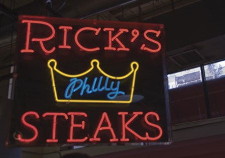 Rick's Philly Steaks by Erin Clark art print