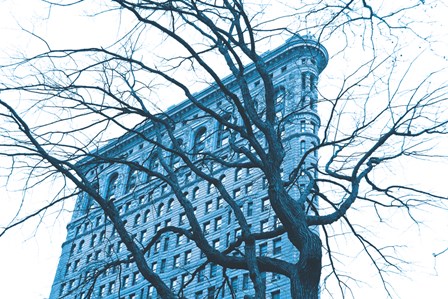 Blue Flatiron by Erin Clark art print