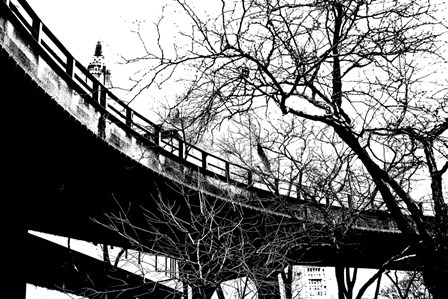 Ramp (outline) by Erin Clark art print