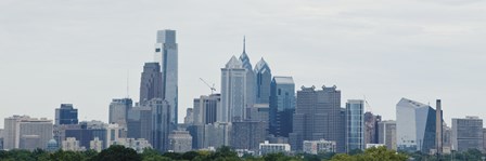 Philly Panorama by Erin Clark art print