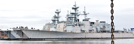 Ship and Chain by Erin Clark art print