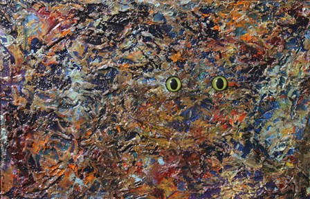 Hiding by James W. Johnson art print