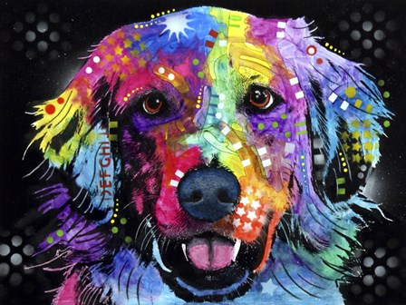 Golden by Dean Russo art print