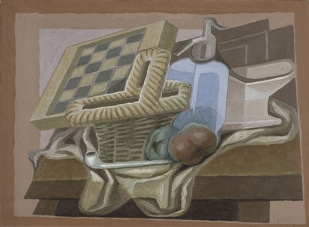 Basket and Siphon, 1925 by Juan Gris art print