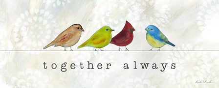 Birds of a Feather II by Caitlin Dundon art print
