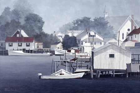 Summer At Smith Island by David Knowlton art print