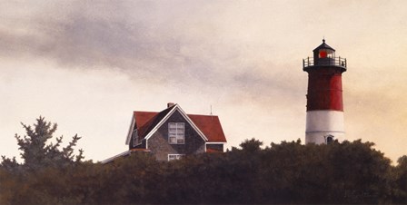 Nauset Light by David Knowlton art print