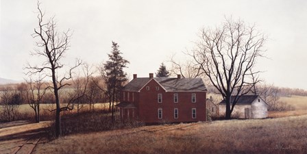 Long Shadows by David Knowlton art print