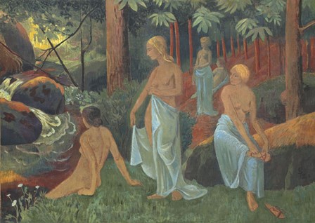 Bathers With White Veils by Paul Serusier art print