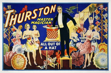 Thurston, Master Magician by Print Collection art print