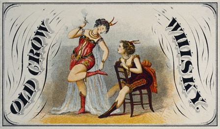 Old Crow Whiskey by Print Collection art print