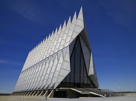 Air Force Academy Chapel Coloradon Springs by Print Collection art print