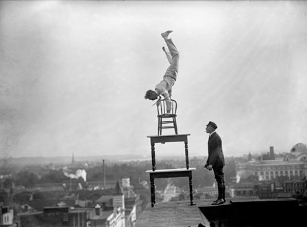 And for My Next Trick... WOW John ""Jammie"" Reynolds, 1917 by Print Collection art print