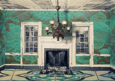 The Aqua Room by Mindy Sommers art print