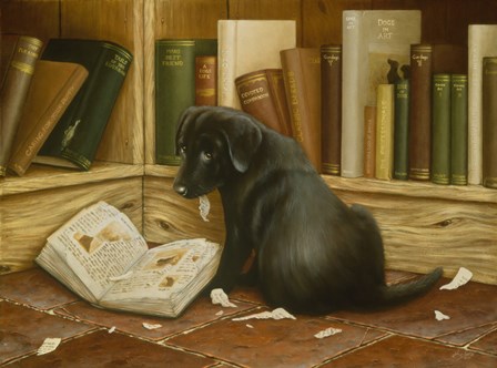 Mischief by John Silver art print