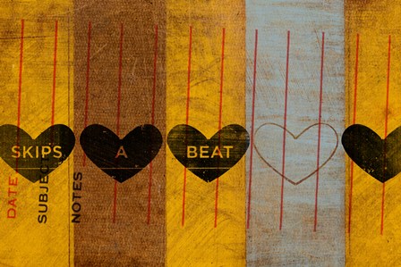 Skips a Beat by John W. Golden art print