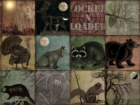 Locked and Loaded I by Color Bakery art print