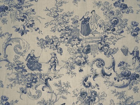 Toile Fabrics I by Color Bakery art print
