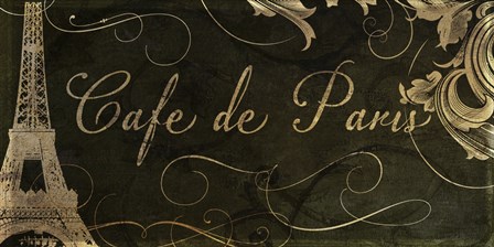 Cafe De Paris by Color Bakery art print
