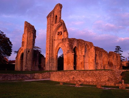 Glastonbury Abbey, England by Howie Garber / Danita Delimont art print