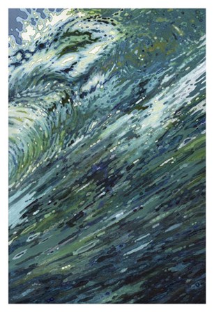 Churning Sea by Margaret Juul art print