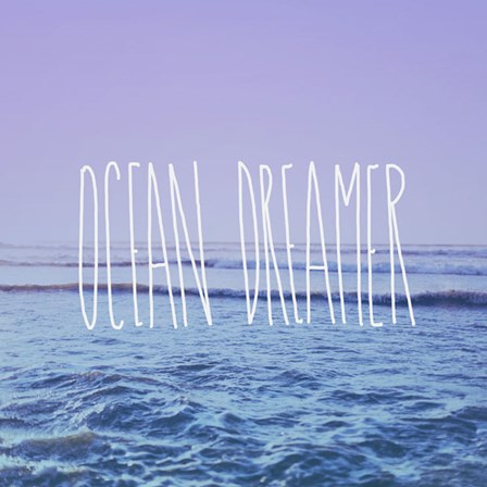 Ocean Dreamer by Leah Flores art print